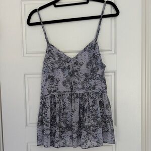 Kimchi Blue Patterned Camisole Blouse